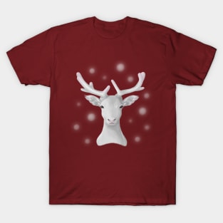 The Snowy Reindeer T-Shirt